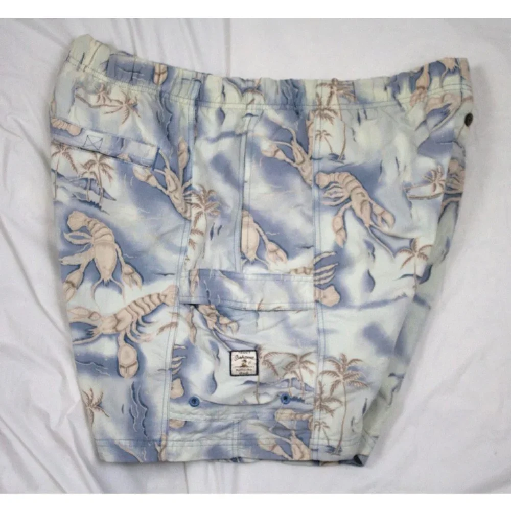 Tommy Bahama Mens Nylon Lobster‎ Tropical Print Swi